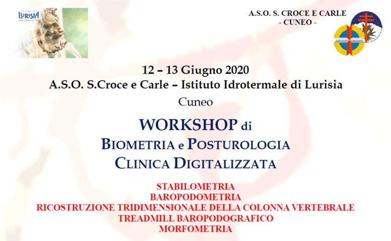 Workshop di Biometria e Posturologia Clinica Digitalizzata